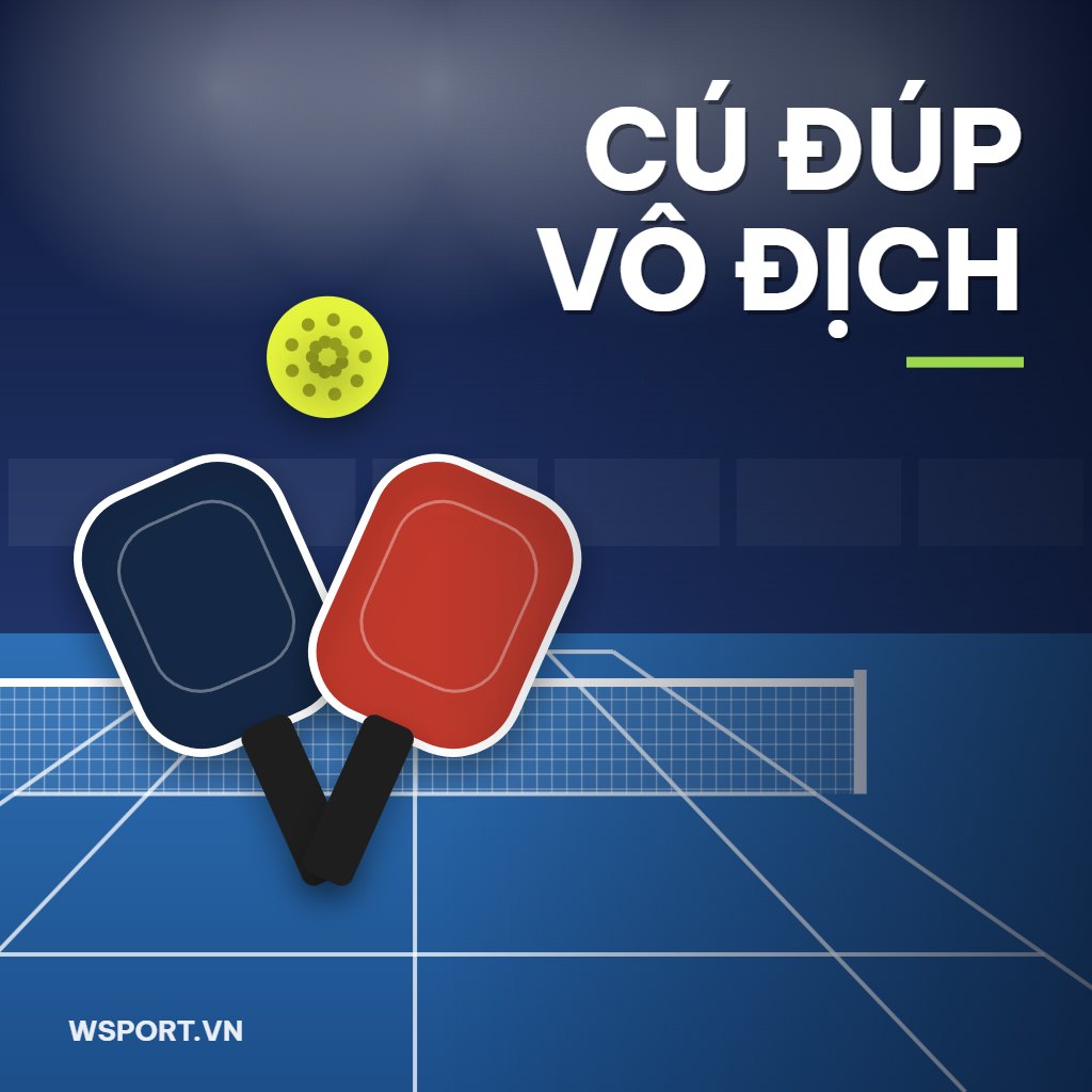 Vũ Thu Hằng giành cú đúp vô địch pickleball