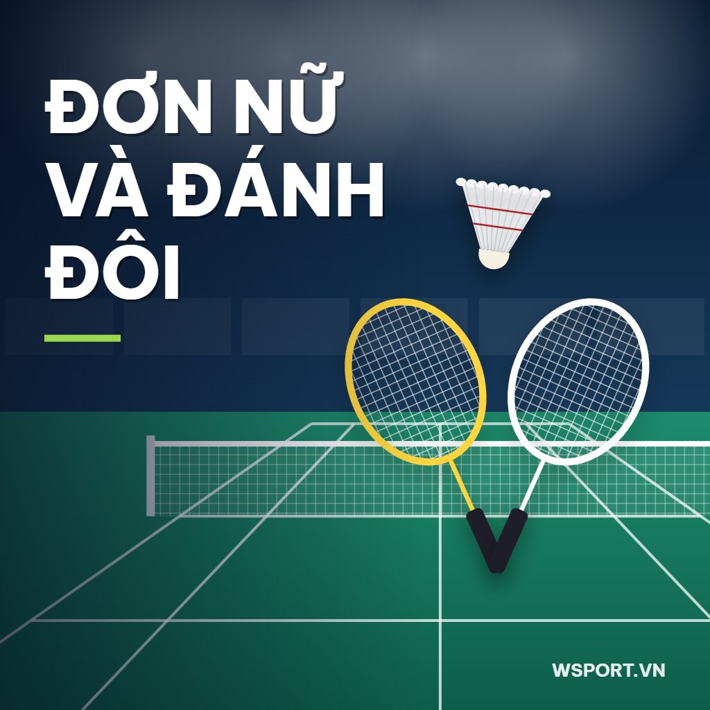 Đơn nữ và nội dung đôi Hylo Open 2026