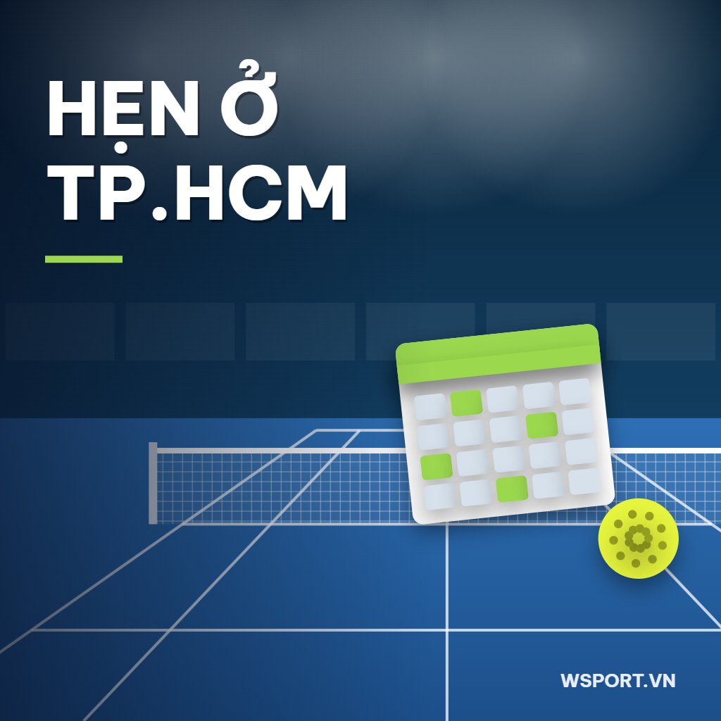 Lịch thi đấu pickleball Đại hội Thể thao toàn quốc 2026 tại TP.HCM