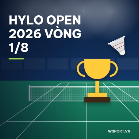 Hylo Open 2026 vòng 1/8: Anmol Kharb gây sốc, Ấn Độ có 4 tay vợt vào tứ kết